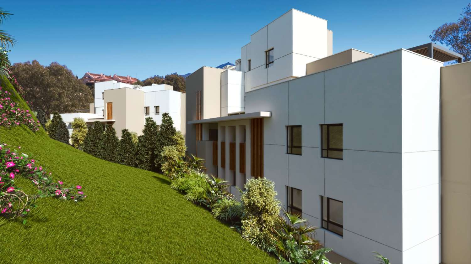 Nouveau projet contemporain niché au cœur de la Golf Valley, Nueva Andalucia, Marbella