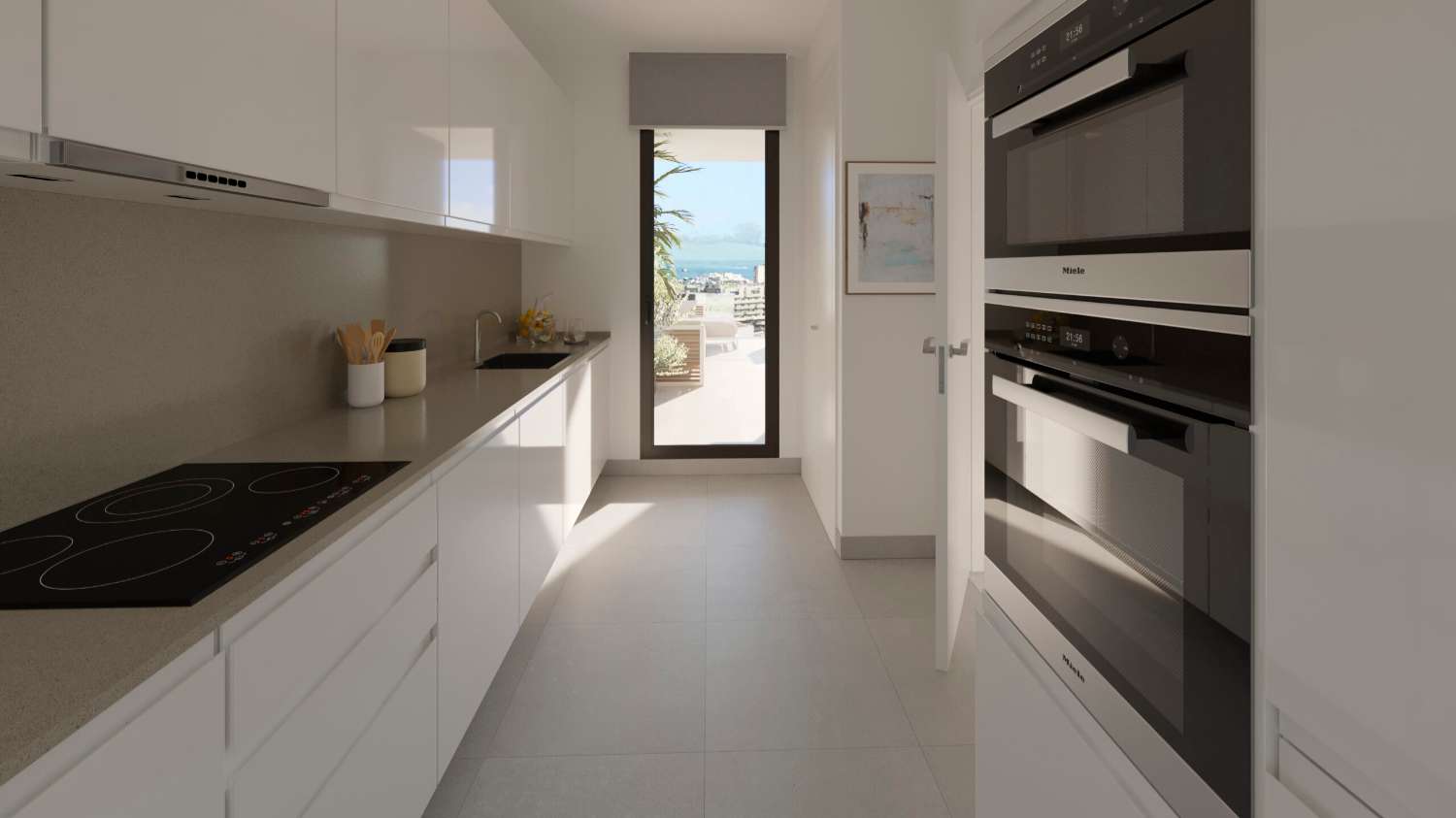 Residences with large spaces and smart layouts in Estepona, Malaga