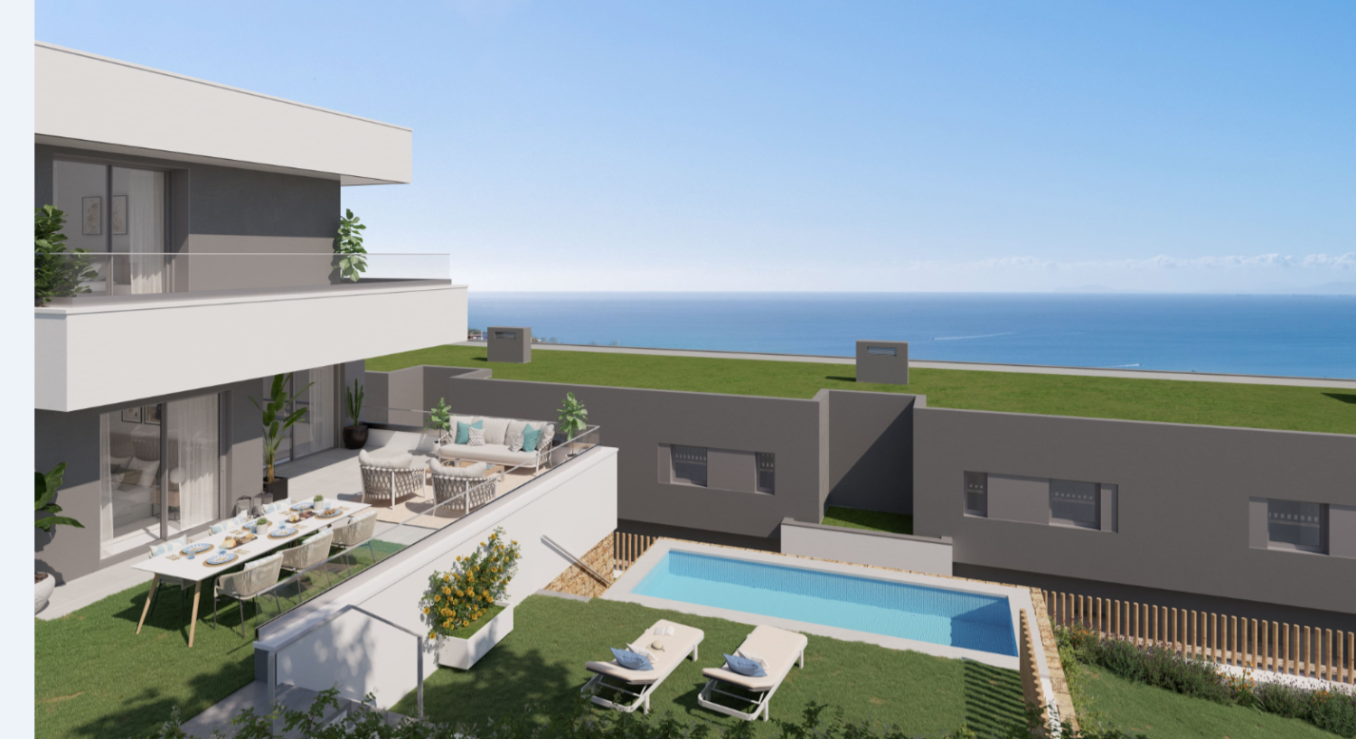 A home tailored to your needs in Manilva. Live with Panoramic Ocean Views.