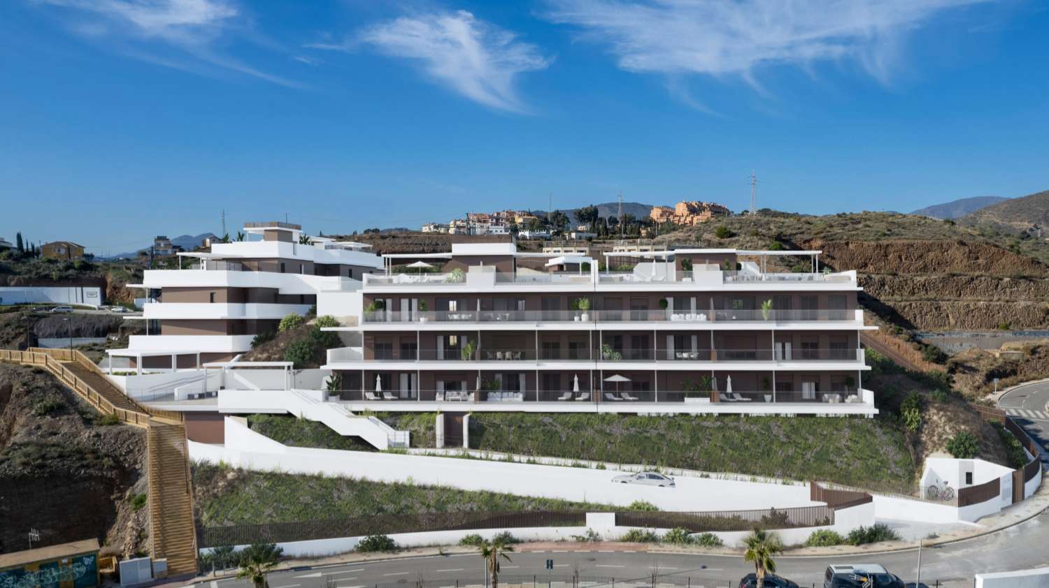 It is an exclusive luxury project in Torremolinos, Málaga.