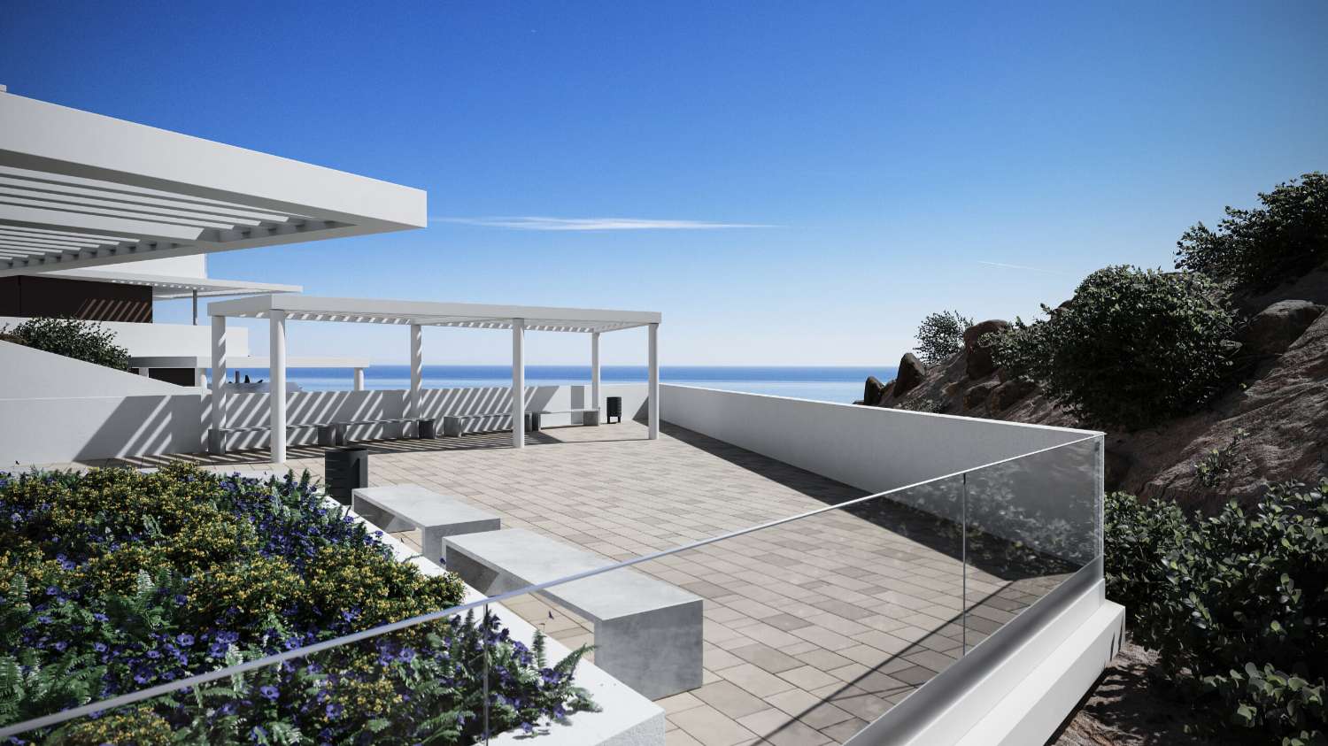 It is an exclusive luxury project in Torremolinos, Málaga.