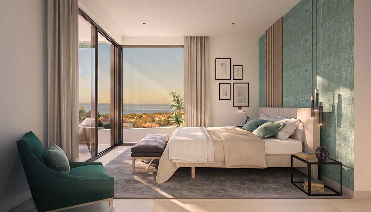 Det er et innovativt projekt i Marbella, der består af 3-værelses lejligheder og penthouses.