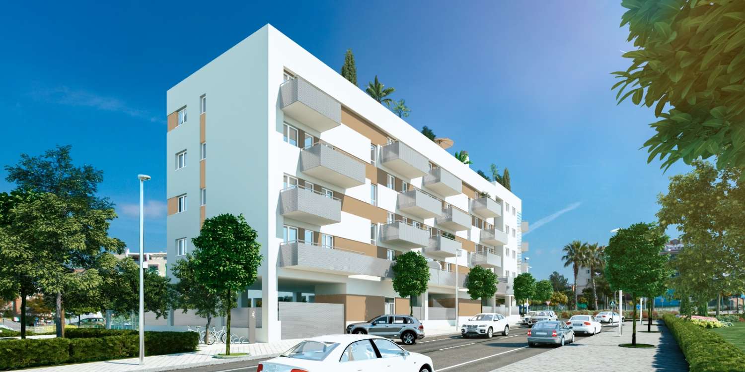 Innovativo complesso residenziale a Vélez-Málaga, progettato per offrire qualità della vita e comfort.