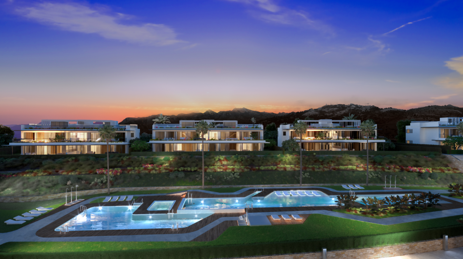 Eksklusiv high-end frontline golf residence i Marbella, Malaga