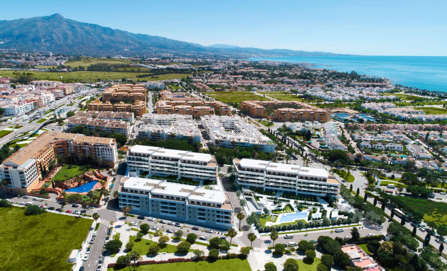 NYE LEILIGHETER OG PENTHOUSE TIL SALGS, MARBELLA, MALAGA