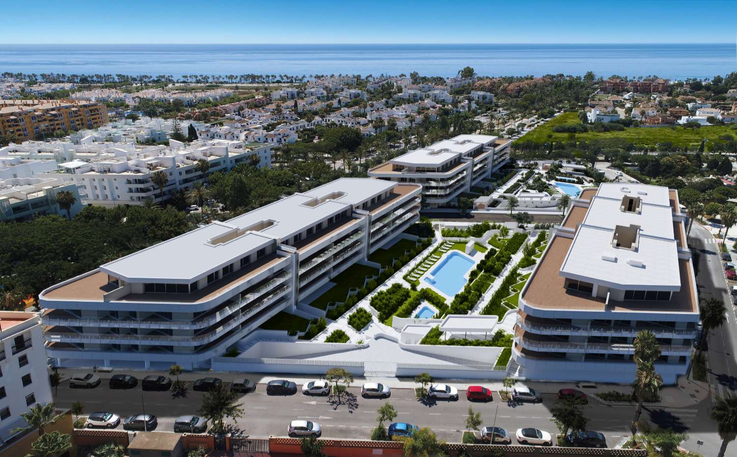 NYE LEILIGHETER OG PENTHOUSE TIL SALGS, MARBELLA, MALAGA