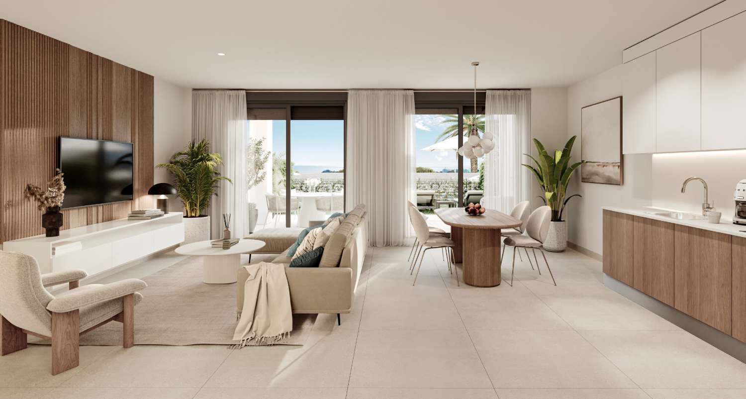 It is an exclusive development located in Cancelada, one of the best areas of Estepona's New Golden Mile.