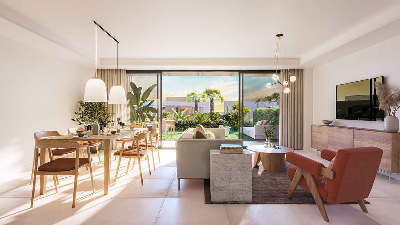 Modern Townhouses: Functional, Innovative and in Harmony with Nature in Mijas, Malaga