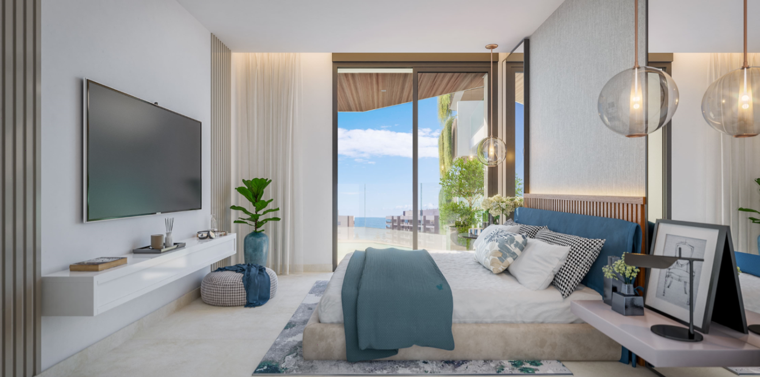 Residenze di lusso dal design moderno, armoniosamente integrate con l'ambiente circostante a Fuengirola, Malaga