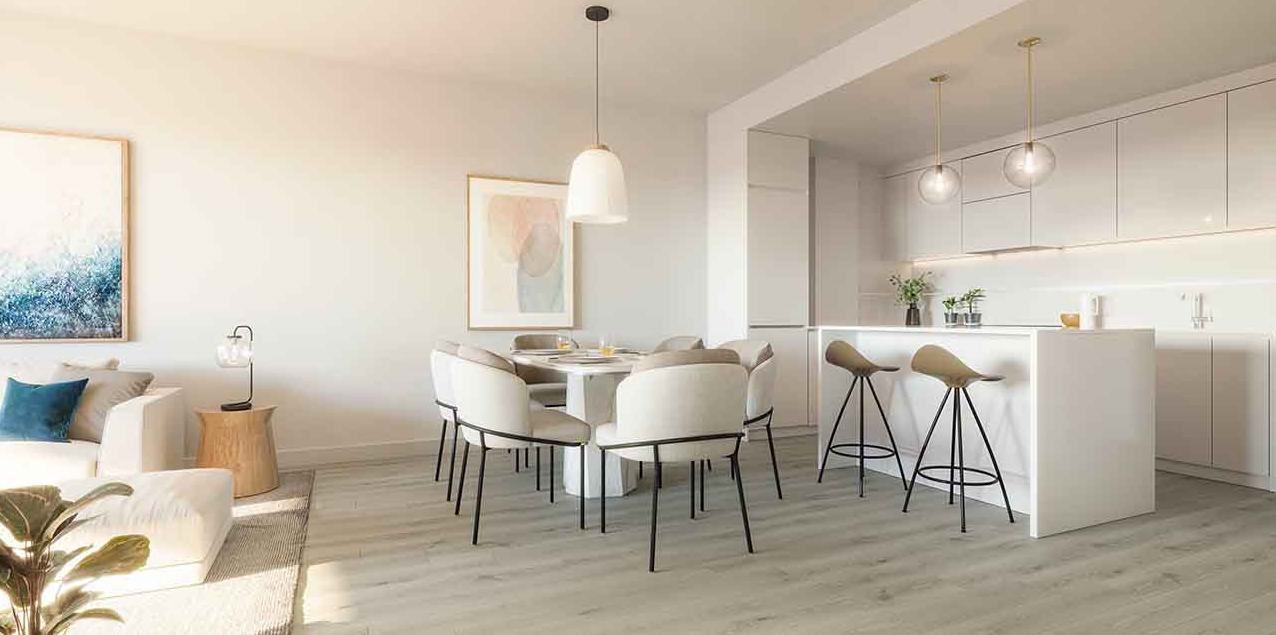 Complejo residencial de apartamentos de 1, 2 y 3 dormitorios, así como impresionantes áticos en Fuengirola, Málaga.