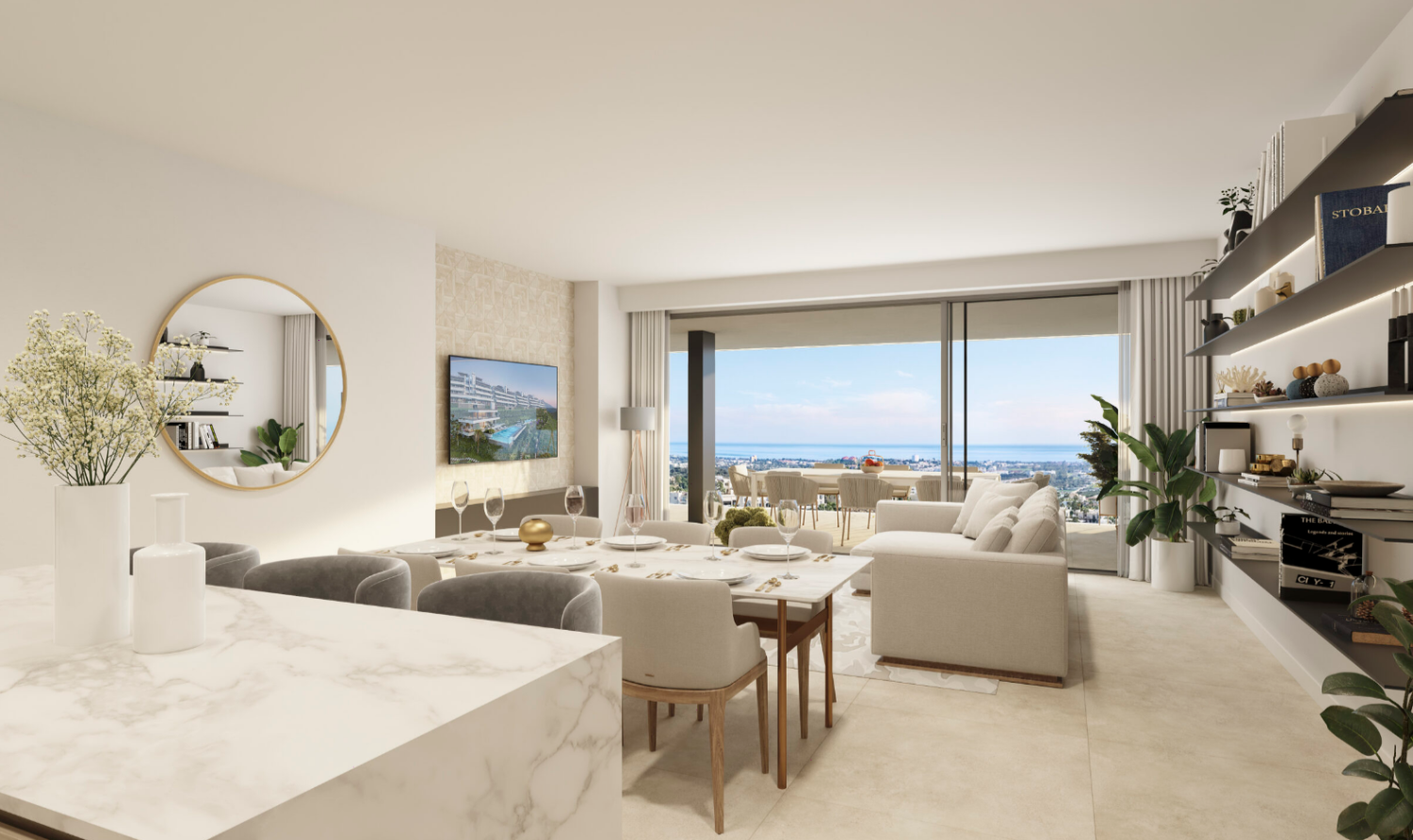 A home where you can live a life full of comfort and where you can contemplate one of the most beautiful landscapes of the Costa del Sol, Benahavís, Malaga.