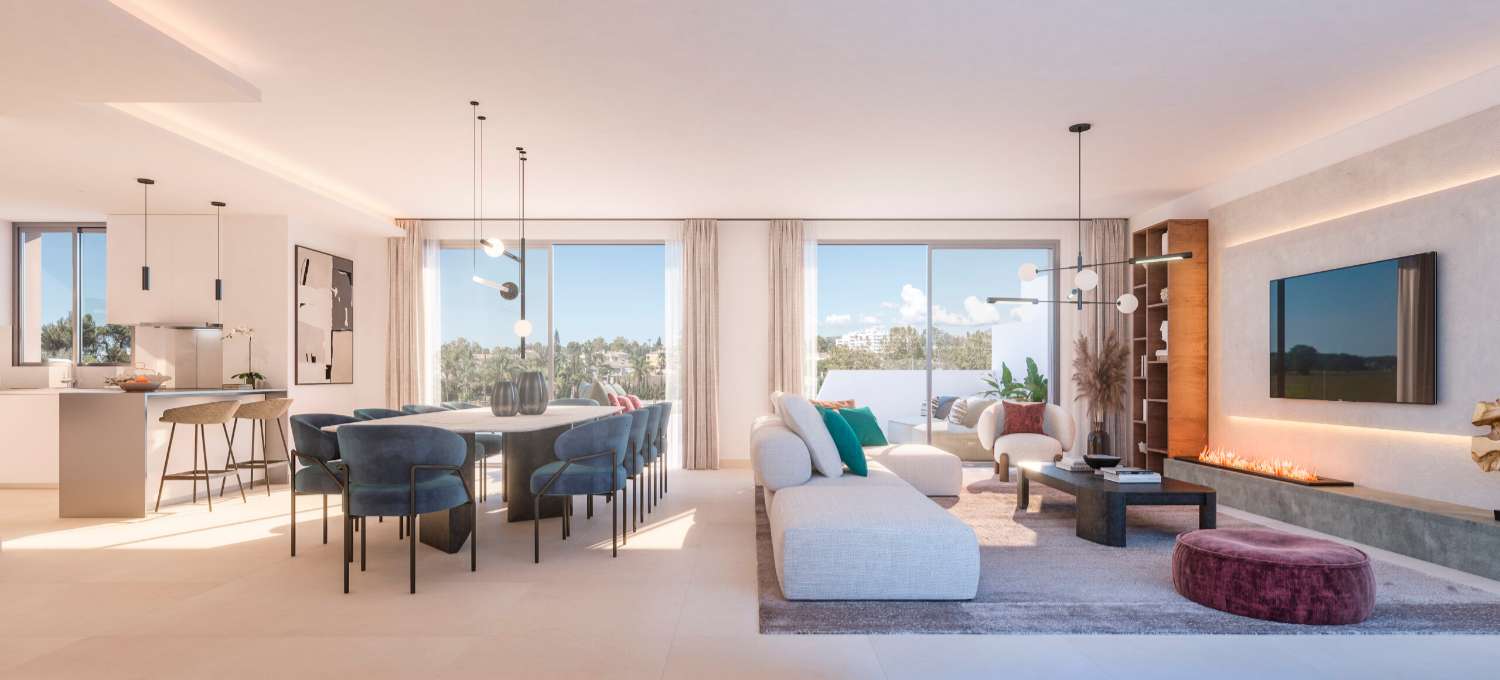 Il complesso residenziale si trova in una delle zone più privilegiate della Costa del Sol, Marbella, Malaga