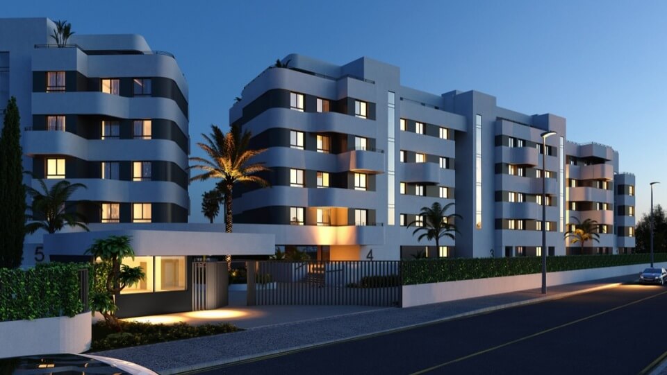 Un complesso residenziale Germoso a Torremolinos