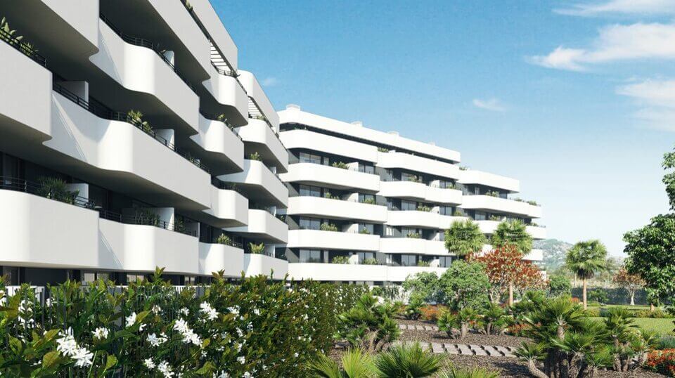 Un complesso residenziale Germoso a Torremolinos