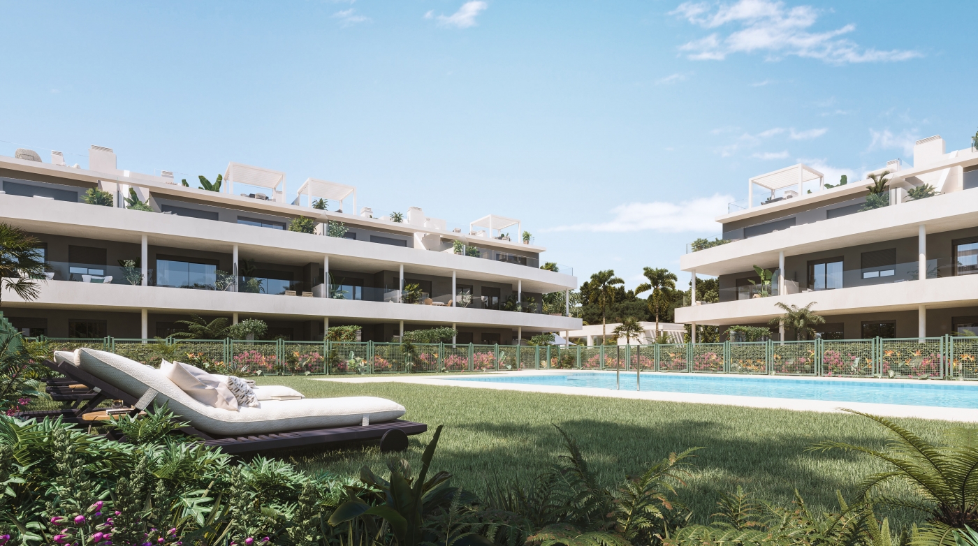 L’appartement de 3 chambres situé à Estepona d’où vous pourrez profiter d’une vue imprenable sur la mer