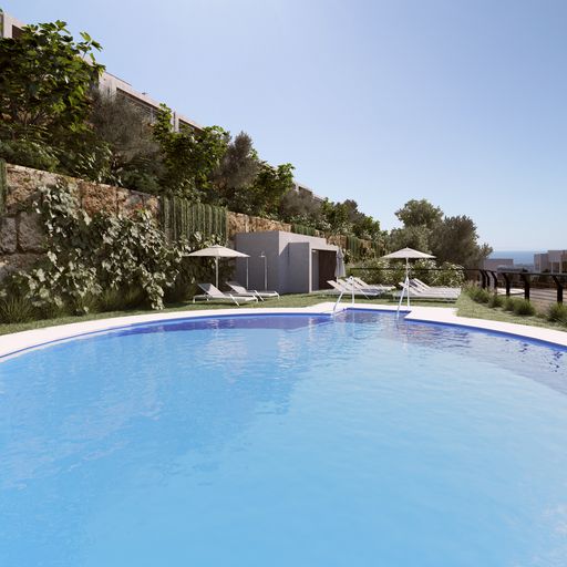 It is a residential project located in the heart of the Sierra de las Nieves, in Istán, Marbella