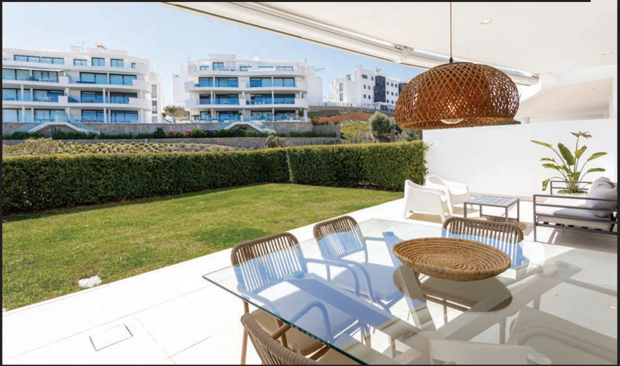 Cet appartement de luxe au rez-de-chaussée avec jardin, Fuengirola