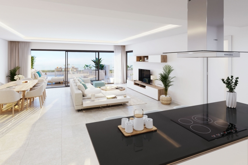 Residencial con un diseño distintivo en Estepona, Málaga