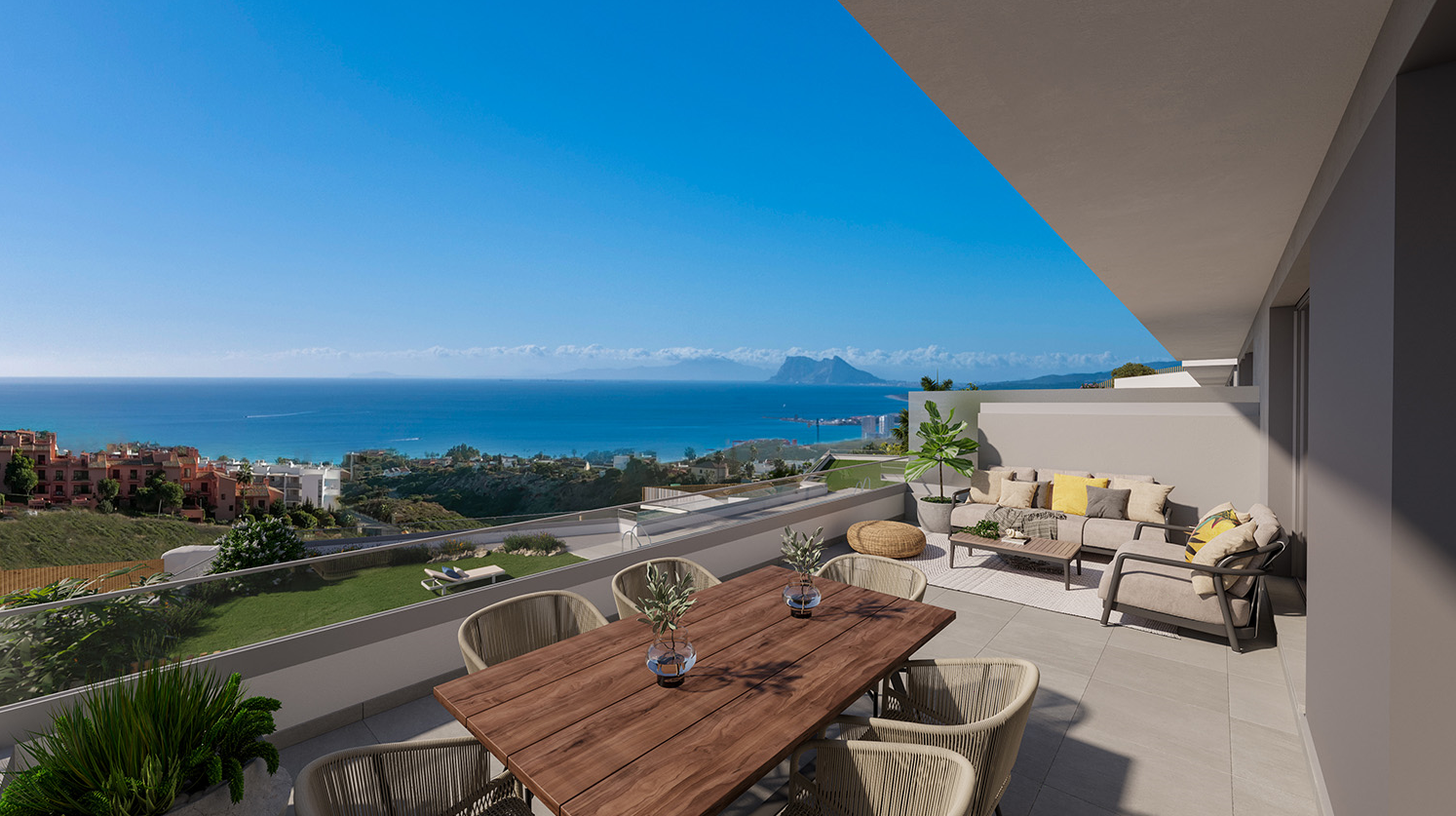 Una casa su misura per le tue esigenze a Manilva. Vivi con vista panoramica sull'oceano.