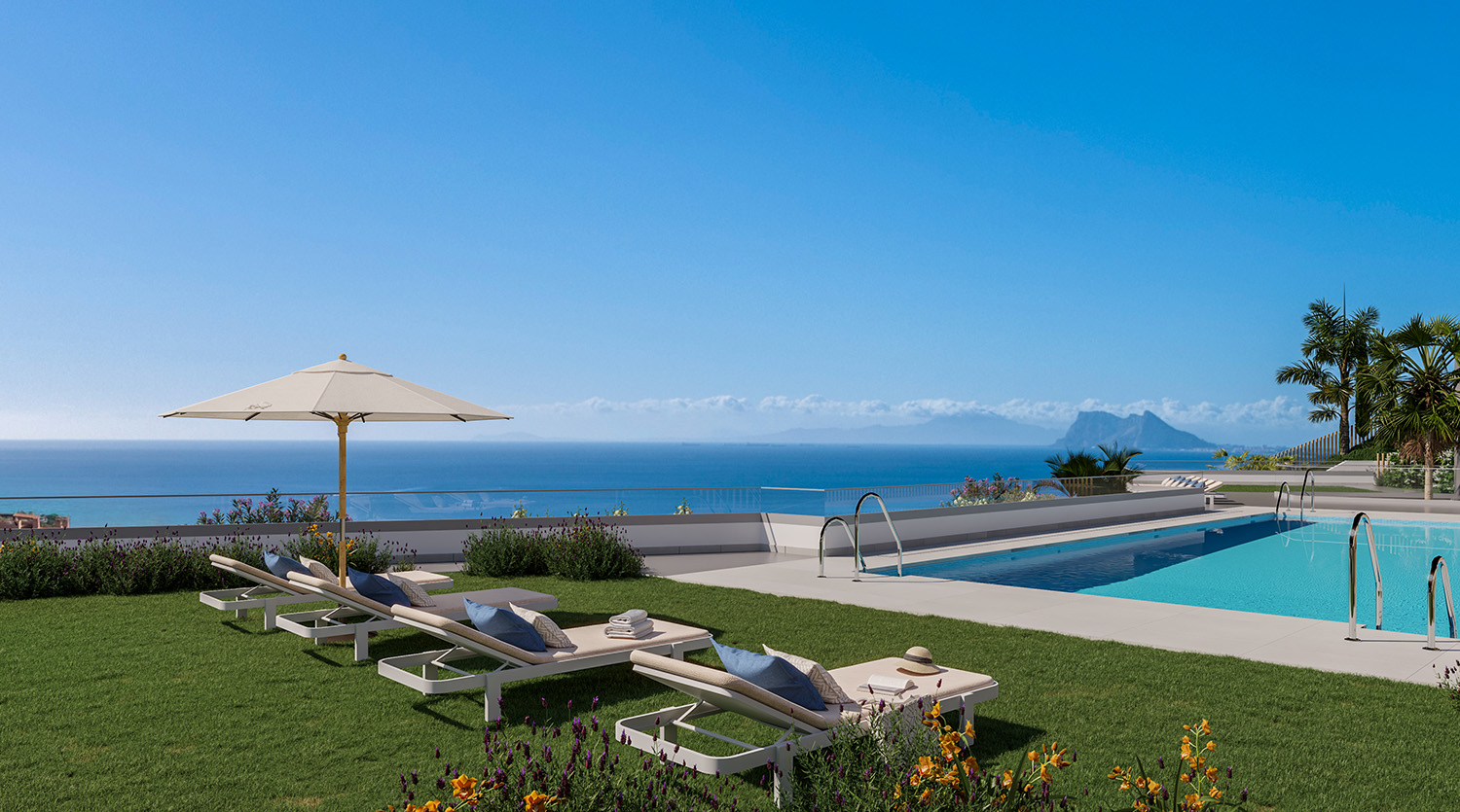 A home tailored to your needs in Manilva. Live with Panoramic Ocean Views.