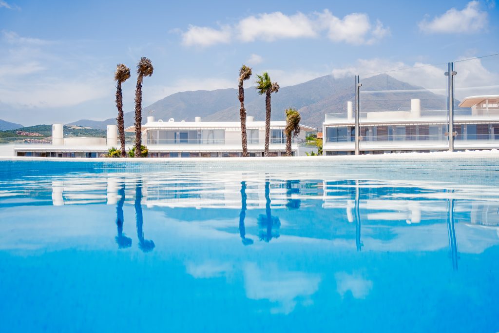 Det er et privilegeret projekt på stranden, Estepona