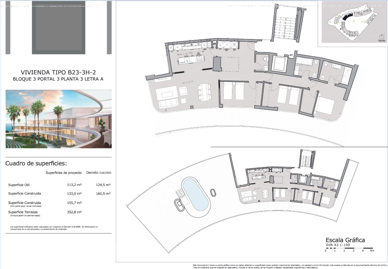 Jedná se o privilegovaný projekt na pláži Estepona