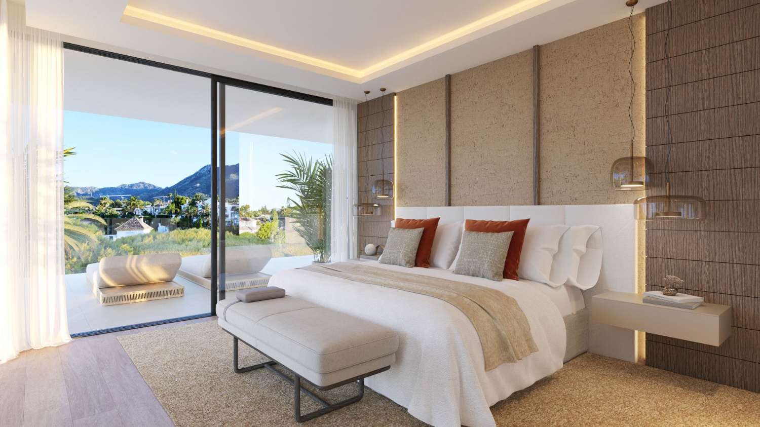 Villa exclusive à vendre à seulement 50 mètres de la plage dans l’un des quartiers les plus privilégiés de Marbella Est