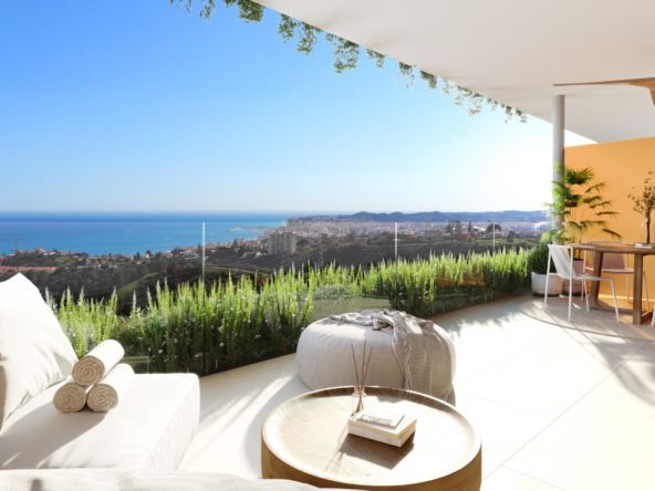 Appartamento di lusso con vista sul mare a Fuengirola