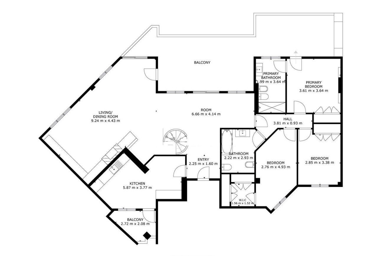 Penthouse à vendre à Torremolinos.