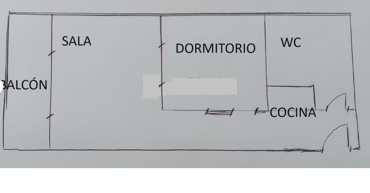 Toimiva yhden makuuhuoneen huoneisto vuoristonäköalalla