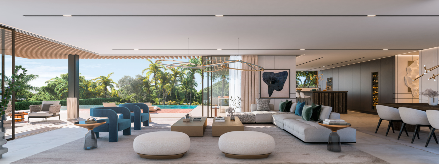 Our 5 luxury villas offer a harmonious combination of contemporary design and timeless elegance