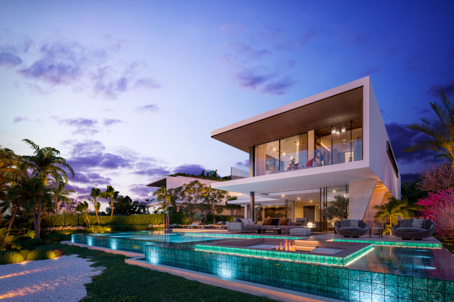 Our 5 luxury villas offer a harmonious combination of contemporary design and timeless elegance